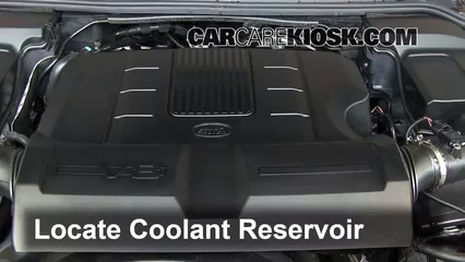 2011 Land Rover LR4 HSE 5.0L V8 Refrigerante (anticongelante) Controlar nivel de líquido
